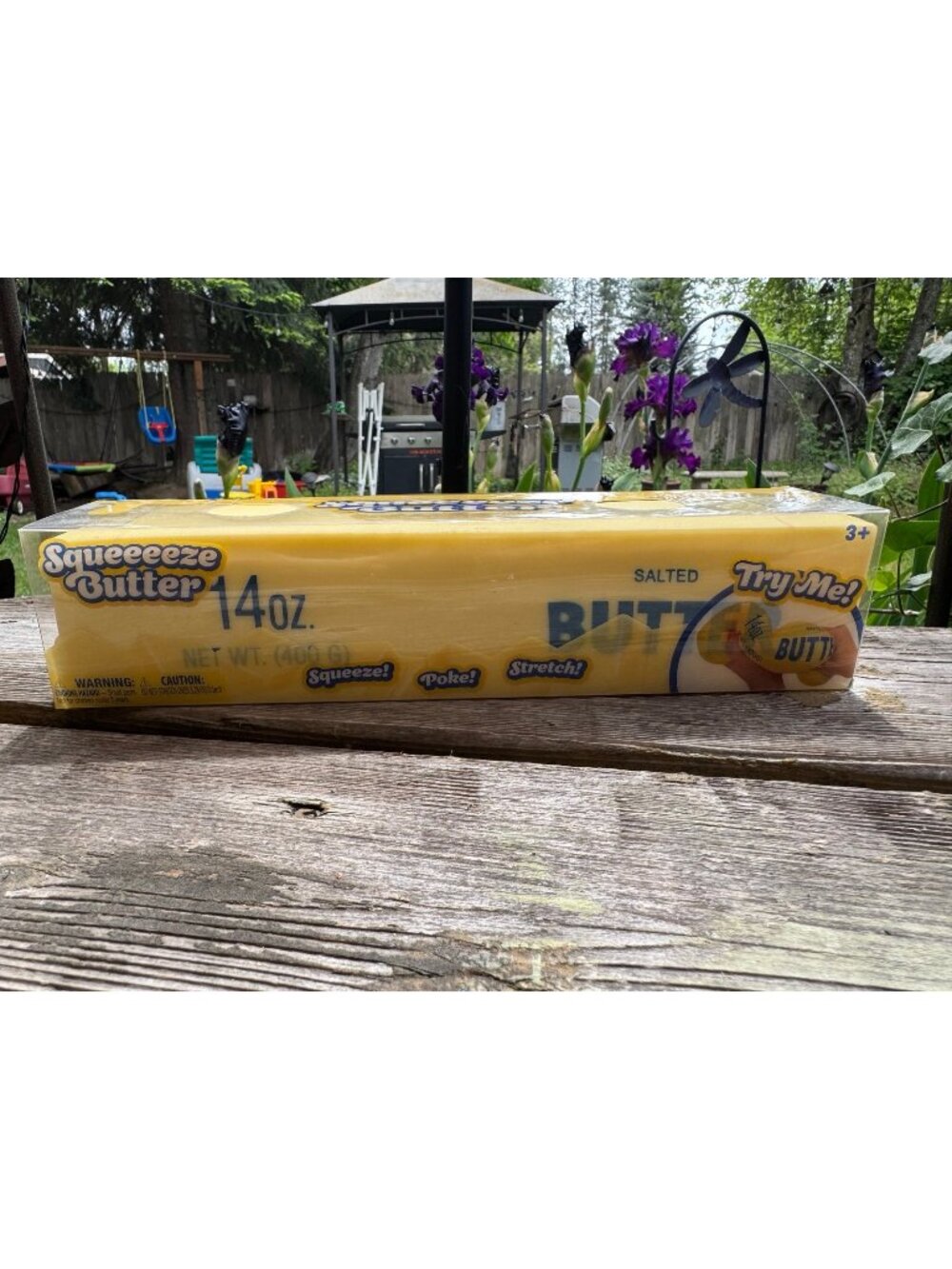 New SQUEEEZY 14oz Salted Butter Squishy Sensory Toy